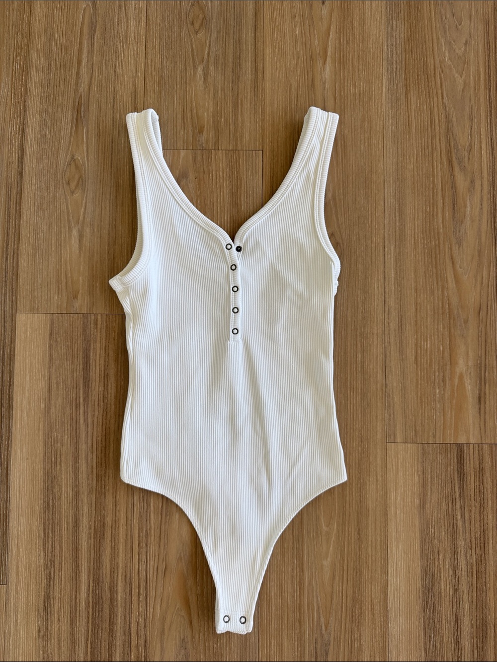 Abercrombie & Fitch Women’s Henley Button Down Bodysuit
